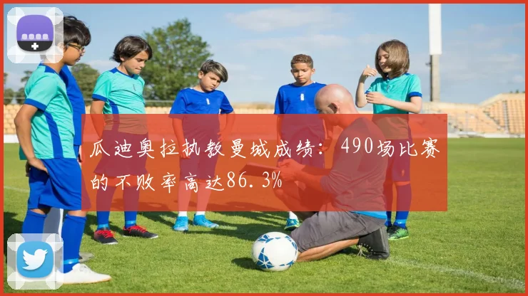 瓜迪奥拉执教曼城成绩：490场比赛的不败率高达86.3%